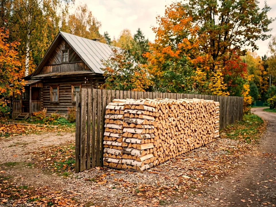 Круговая поленница holzhausen, Ожерелье, проспект Дачная, 33А